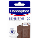 Artikelbild 1 für Hansaplast Pflaster SENSITIVE 48498 dunkelbraun, 20 St., Artikelnummer 578019