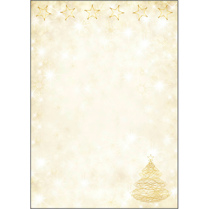 Artikelbild für SIGEL Weihnachtsbriefpapier Graceful Christmas Motiv DIN A4 90 g/qm 100 Blatt, Artikelnummer 271128