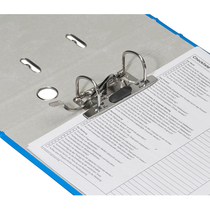 Artikelbild 2 für AKTION: bene No.1 POWER Ordner blau Kunststoff 4,5 cm DIN A4, Artikelnummer 990044