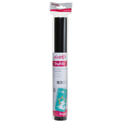 Artikelbild 5 für plottiX Vinylfolie permanent schwarz 31,5 cm x 1,0 m, 1 Rolle, Artikelnummer 266872