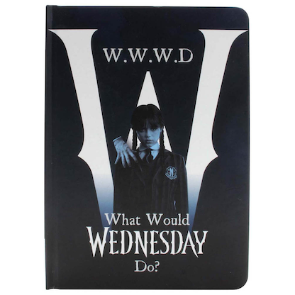 Artikelbild 2 für BlueSky Notizbuch Wednesday - WWWD A5 liniert, Wednesday Hardcover, Artikelnummer 416729