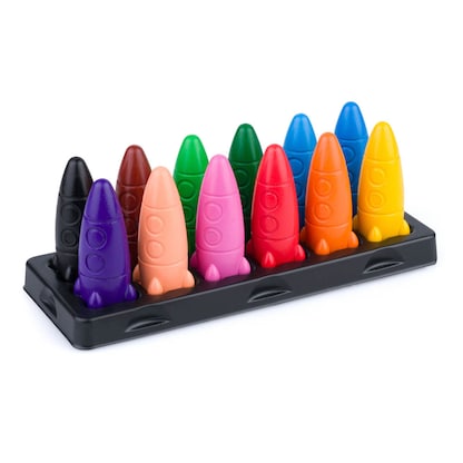 Artikelbild 6 für JOLLY Rocket Wachsmalstifte farbsortiert, 12 St., Artikelnummer 609749