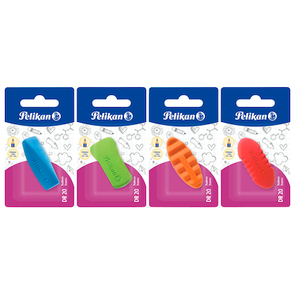 Artikelbild 3 für Pelikan Radiergummis Erasers DR20 farbsortiert, 1 St., Artikelnummer 622641