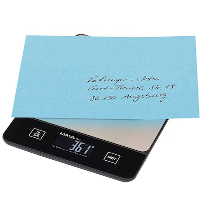 Artikelbild für MAUL Briefwaage MAULlibra silber für max. 5,0 kg, Artikelnummer 625572