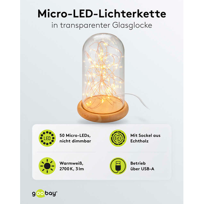 Artikelbild 12 für goobay LED Dekoleuchte transparent, Artikelnummer 725311