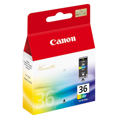 Artikelbild 2 für Canon CLI-36 C color Druckerpatrone, Artikelnummer 201814