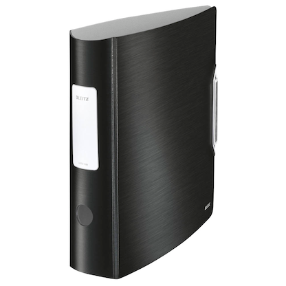 Artikelbild für AKTION: LEITZ Active Style 1108 Ordner satin schwarz Kunststoff 8,2 cm DIN A4 mit Prämie nach Registrierung, Artikelnummer 407817