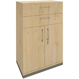 Artikelbild 1 für fm Aktenschrank Oldenburg, 4260672332335 königsahorn 1 Fachboden 80,0 x 44,2 x 113,3 cm, Artikelnummer 372712