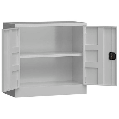 Artikelbild für ClassiX Metallschrank X-530300 lichtgrau 80,0 x 38,0 x 75,0 cm, aufgebaut, Artikelnummer 184099