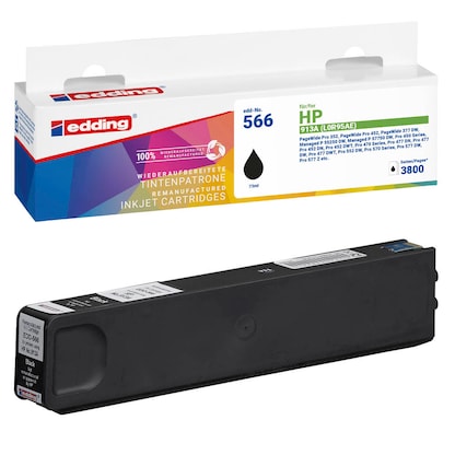 Artikelbild 24 für edding EDD-566 schwarz Druckerpatrone kompatibel zu HP 913A (L0R95AE), Artikelnummer 490934