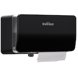 Artikelbild 1 für Satino Toilettenpapierspender HYGINITY MT1 System 333427 schwarz Kunststoff, Artikelnummer 663209