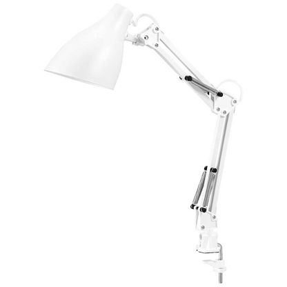 Artikelbild 2 für OSRAM Office Line Desk Pear Clip E27 Schreibtischlampe weiß 11 W mit Tischklemme, Artikelnummer 710149