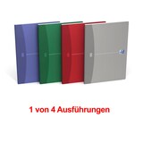 Artikelbild 1 für OXFORD Notizbuch Office Essentials DIN A4 kariert, blau/grün/rot/grau Softcover 192 Seiten, Artikelnummer 176483