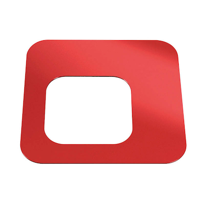 Artikelbild 2 für TKG Pure Mülleimer 100,0 l weiß, rot, Artikelnummer 404513