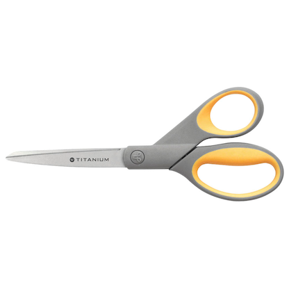 Artikelbild 21 für WESTCOTT Papierschere TITANIUM Super grau-gelb 21,0 cm, Artikelnummer 398305