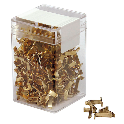 Artikelbild für 1.000 office discount Musterbeutelklammern Flachkopf, Artikelnummer 617928