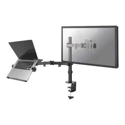 Artikelbild 14 für Neomounts Laptop-Monitor-Halterung FPMA-D550NOTEBOOK schwarz für 1 Monitor und 1 Notebook, Tischklemme, Tischbohrung, Artikelnummer 153827