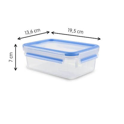 Artikelbild 3 für emsa Frischhaltedose CLIP & CLOSE 7,0 cm hoch transparent 1,0 l, 1 St., Artikelnummer 669881