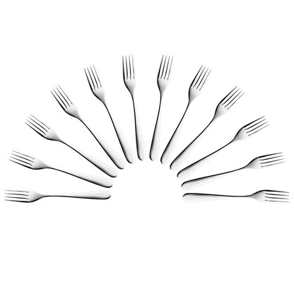 Artikelbild für HEPP Gabeln Carlton silber, 12 St., Artikelnummer 993651