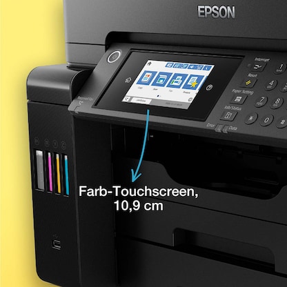 Artikelbild 9 für AKTION: EPSON EcoTank ET-16655 4 in 1 Tintenstrahl-Multifunktionsdrucker schwarz + GRATIS Ariete Airy Fryer 4 L Heißluftfritteuse mit 150 Euro CashBack, Artikelnummer 708097
