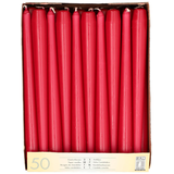 Artikelbild 1 für 50 STARPAK Kerzen bordeaux, Artikelnummer 683241