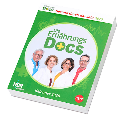 Artikelbild 2 für Heye Abreißkalender Die Ernährungs-Docs-Gesundheit durch das Jahr 2026, Artikelnummer 551228