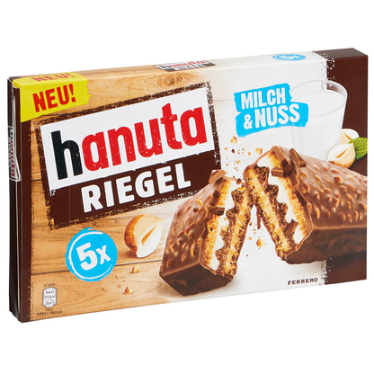 Artikelbild für hanuta Nussriegel 5 Riegel, Artikelnummer 990205