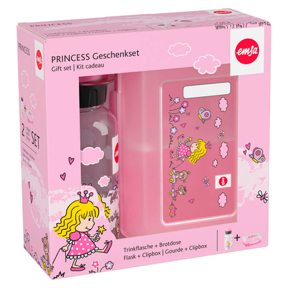 Artikelbild 2 für emsa Kinder Trinkflasche & Lunchbox Prinzessin transparent, 1 Set, Artikelnummer 958348