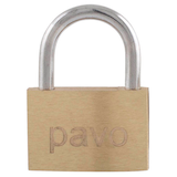 Artikelbild 1 für pavo Vorhängeschloss gold, Artikelnummer 219099