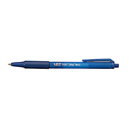 Artikelbild 7 für BIC Kugelschreiber SOFT Feel blau, Schreibfarbe: blau, 12 St., Artikelnummer 831537
