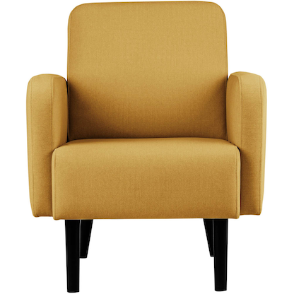 Artikelbild 4 für meet powered by PAPERFLOW Sessel LISBOA safran schwarz Stoff, 1 St., Artikelnummer 850911