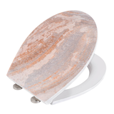 Artikelbild 1 für WENKO WC-Sitz mit Absenkautomatik Canyon braun, Artikelnummer 813004