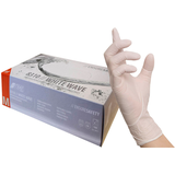 Artikelbild 1 für NITRAS MEDICAL unisex Einmalhandschuhe WHITE WAVE weiß Größe M, 100 St., Artikelnummer 684801