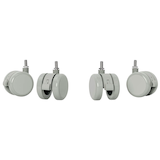 Artikelbild 1 für LEITZ Rollen für Schreibtische, 4 St., Artikelnummer 642409