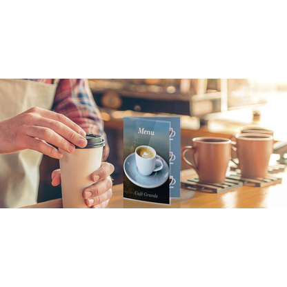 Artikelbild 4 für 25 Fellowes Admire Easy Fold Laminierfolien glänzend für A4 80 micron, Artikelnummer 452058