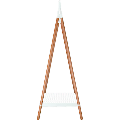 Artikelbild 4 für meet powered by PAPERFLOW Kleiderständer weiß Holz 1 Haken 105,0 x 142,0 cm, Artikelnummer 300923