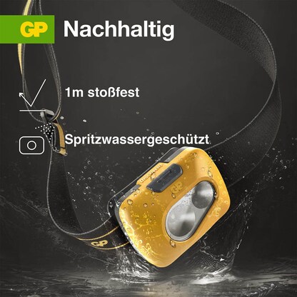 Artikelbild 11 für GP Discovery CH42 LED Stirnlampe gelb 5,9 cm, Artikelnummer 760064
