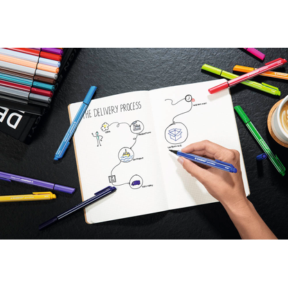 Artikelbild 2 für STABILO pointMax ARTY Filzstifte farbsortiert, 24 St., Artikelnummer 967184