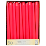 Artikelbild 1 für 50 STARPAK Kerzen fuchsia, Artikelnummer 683551