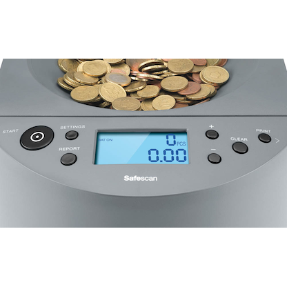 Artikelbild 3 für Safescan Münzzähl- und Sortiermaschine 1450, Artikelnummer 516950
