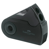 Artikelbild 1 für FABER-CASTELL Dosenspitzer doppelt Sleeve schwarz, Artikelnummer 819401