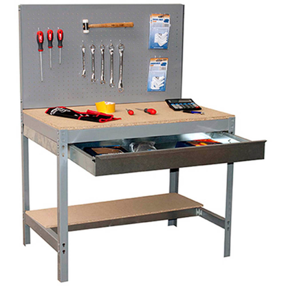 Artikelbild für Simonrack Werkbank SIMONWORK BT2 BOX grau 1 Schublade 121,0 x 61,0 x 144,5 cm, Artikelnummer 359279