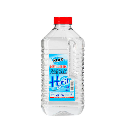 Artikelbild für KLAX® Destilliertes Wasser 2 l, Artikelnummer 365336