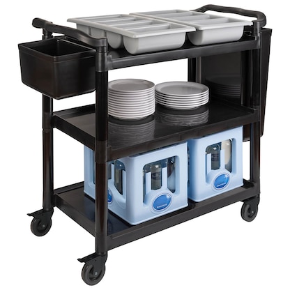 Artikelbild 2 für APS Servierwagen READY schwarz 50,0 x 108,0 x 96,0 cm, Artikelnummer 650927