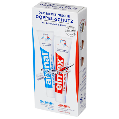 Artikelbild 3 für aronal elmex Set Zahnpasta 2x 75 ml, Artikelnummer 421307