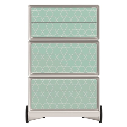 Artikelbild 3 für PAPERFLOW easyBox Colour Rollcontainer weiß, bunt 4 Auszüge 39,0 x 43,6 x 64,2 cm, Artikelnummer 215081