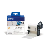 Artikelbild 1 für brother Etikettenrolle für Etikettendrucker DK11207 weiß, Ø 58,0 mm, 1 x 100 Etiketten, Artikelnummer 556993
