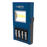 Artikelbild 1 für ANSMANN WL180B Bithalter LED Werkstattlampe blau 12,5 cm, Artikelnummer 532919