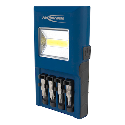 Artikelbild 22 für ANSMANN WL180B Bithalter LED Werkstattlampe blau 12,5 cm, Artikelnummer 532919