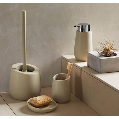 Artikelbild 7 für WENKO WC-Garnitur Badi beige Stein, Artikelnummer 531113